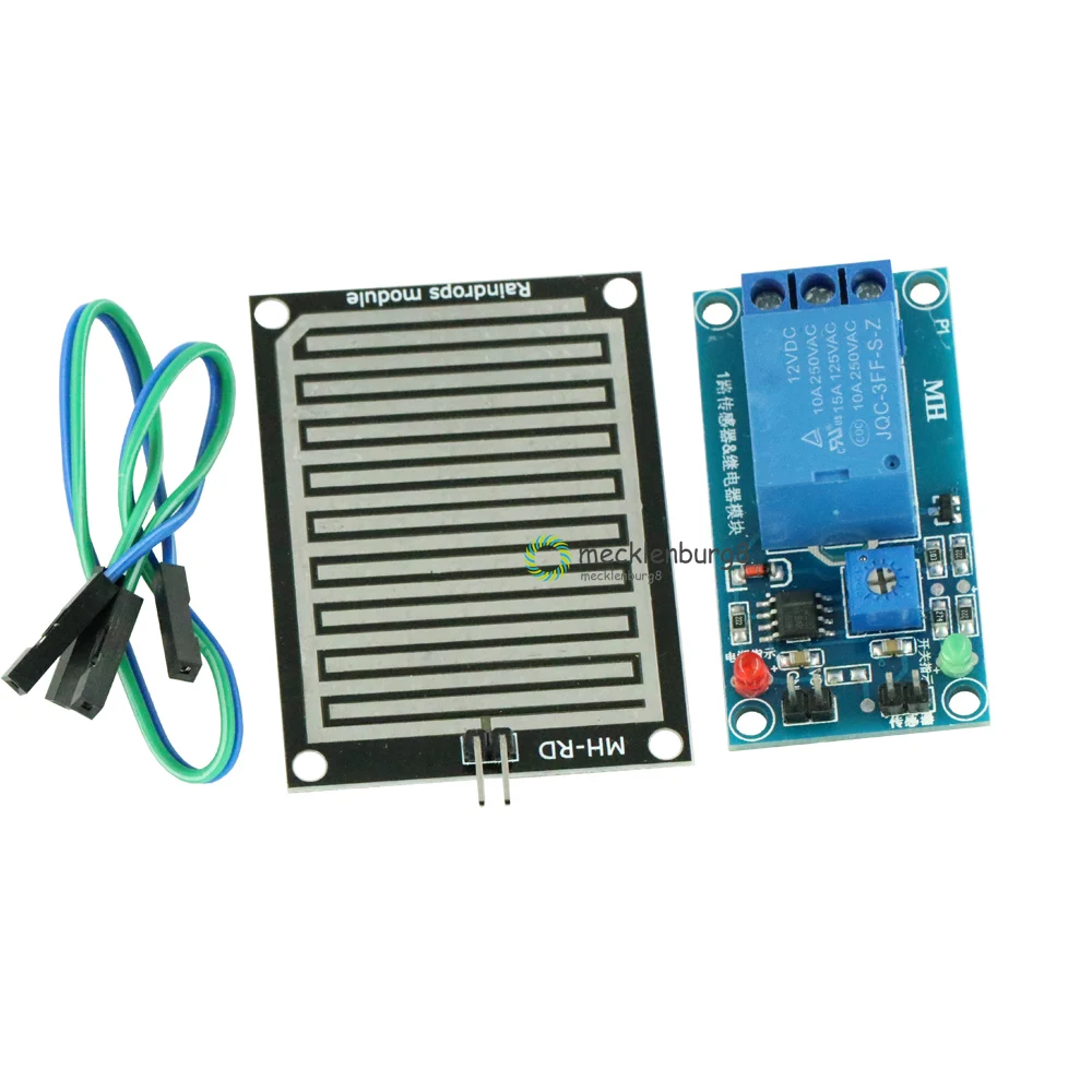 Módulo de Relé Chuva Toque para Umidade nas Folhas, Monitores M35, Arduino, Controle do Tempo, 12 V