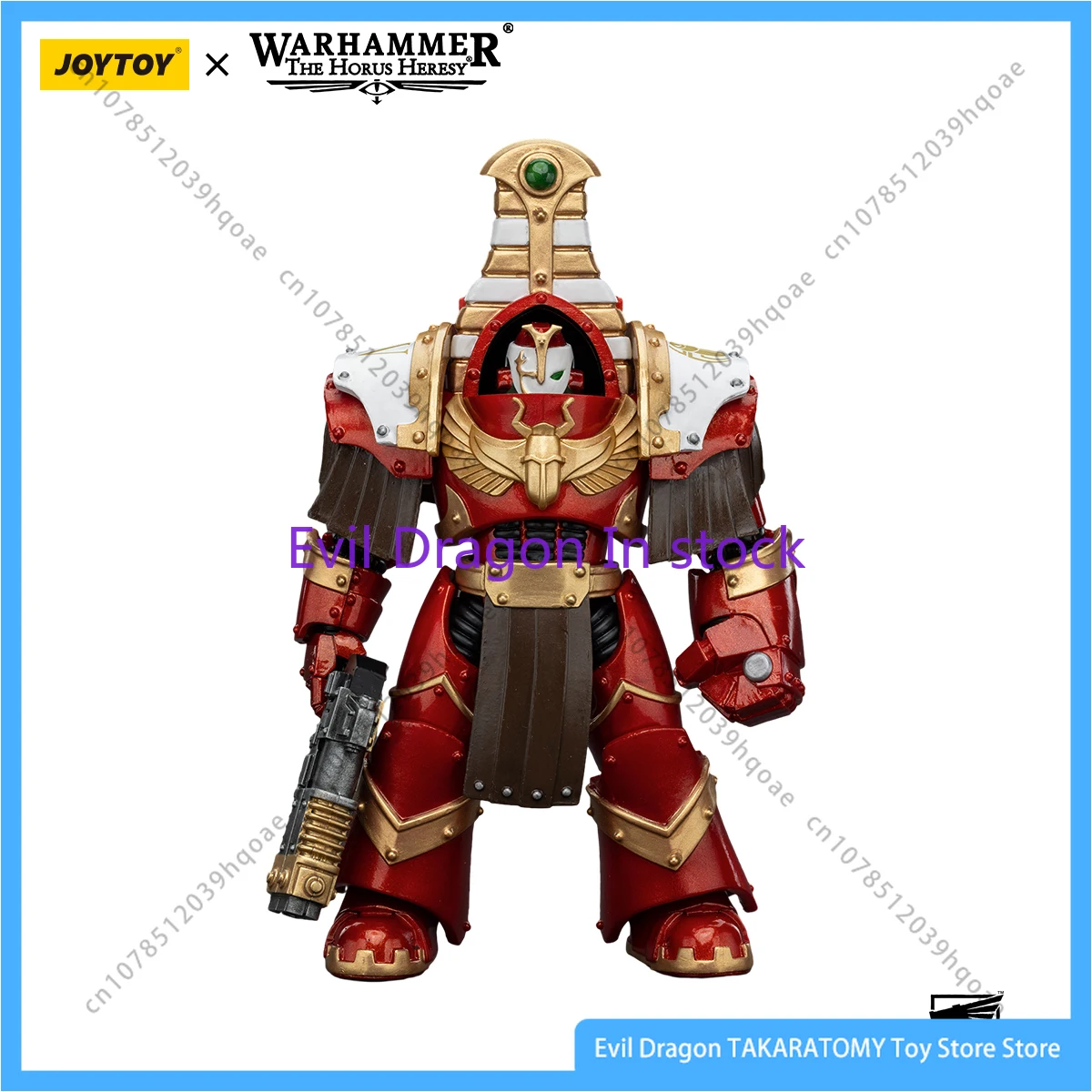 In Stock JOYTOY Warhammer 40k 1/18 Action Figure Anime 13.6cm Thousand Sons Sekhmet Terminator Conspiracy