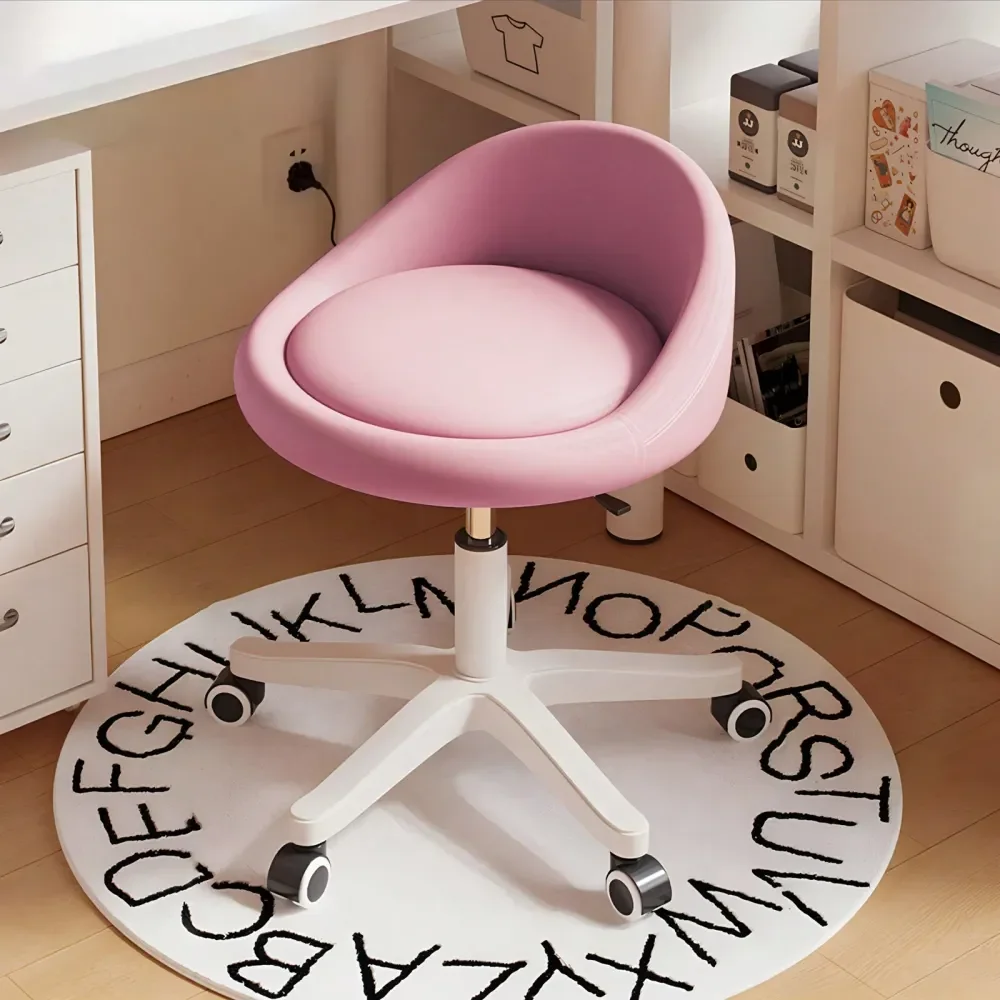 

Многофункциональный поворотный стул с регулировкой высоты, сиденьем из ПУ и спинкой для салонов, спа-центров, тату-салонов, медицинских учреждений, офисов, чертежных кабинетов