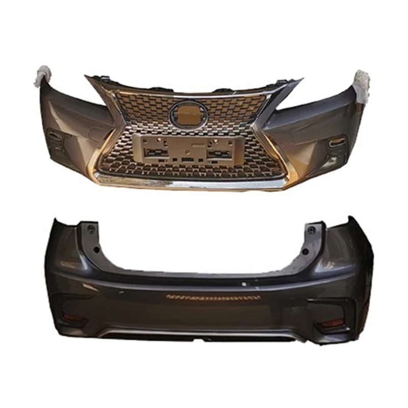 for  12-20 Lexus CT200h modified with new grille Old to New front and rear bumper