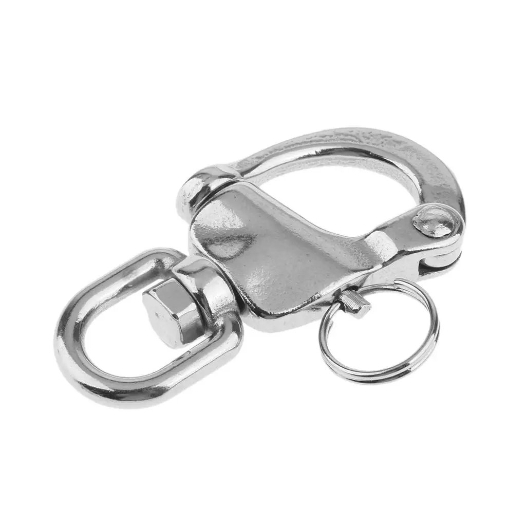 68mm 88mm 124mm 316 Stainless Steel Swivel Snap Shackle - Marine/Sailing/Boat/Yacht