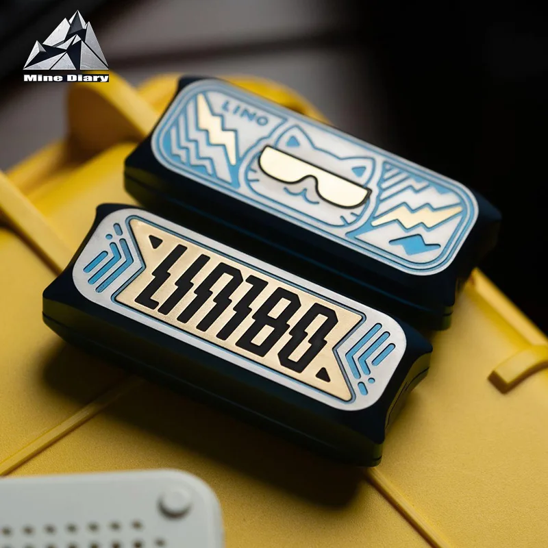 

Механический слайдер LINO EDC Limbo Titanium Blue: антистресс-игрушка для взрослых, игрушка для снятия стресса, игрушка для людей с аутизмом