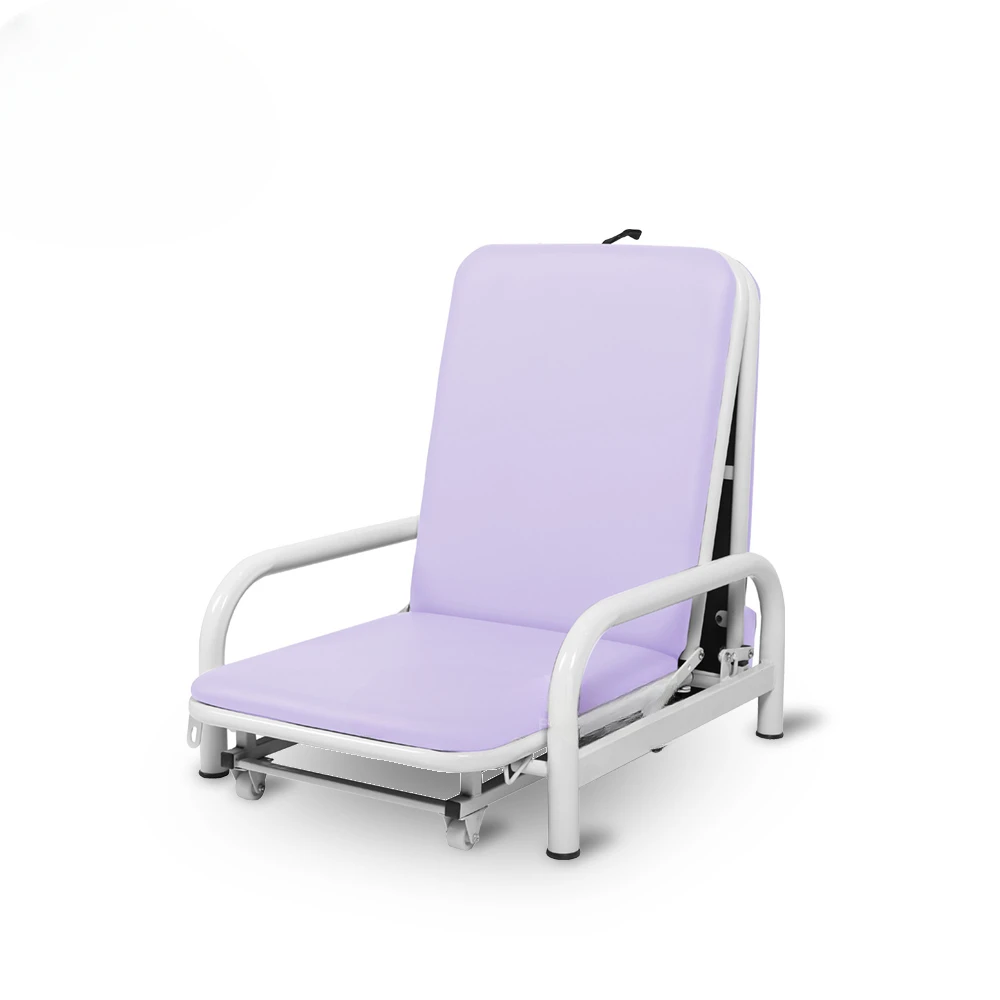 Hospital Medical Folding Sleeping Accompany Chair Attendant Bed