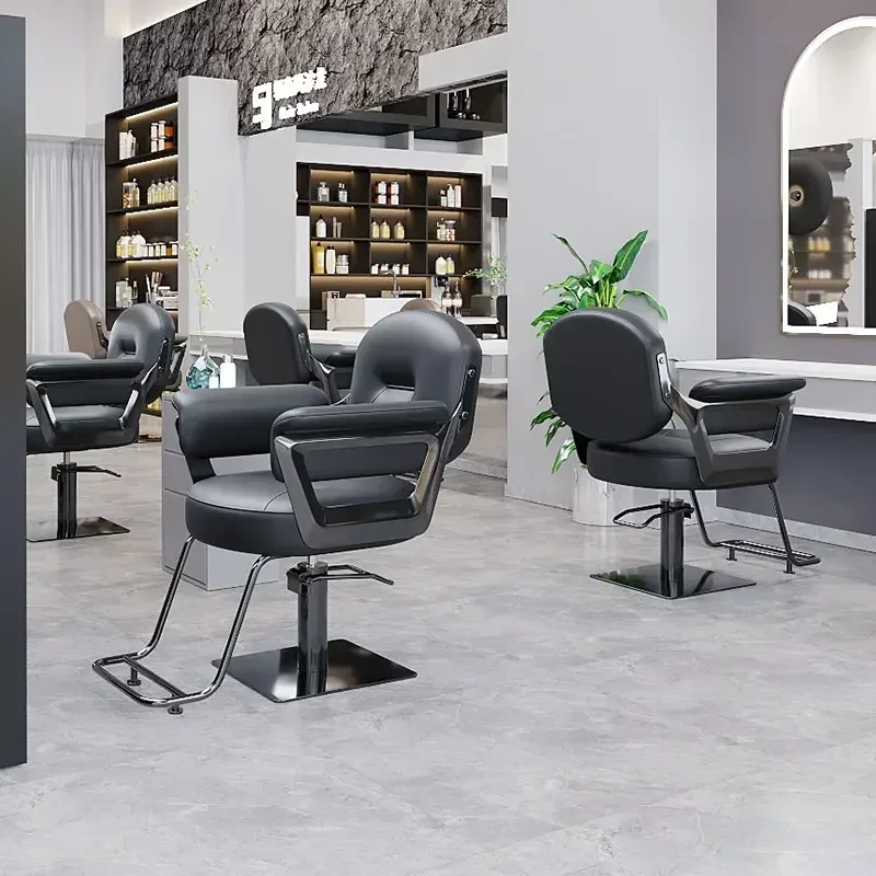 

Роскошная эргономичная мебель для салона Sillon De Barberia, минималистичные парикмахерские кресла для красоты, профессиональные аксессуары для салона, дизайн парикмахера