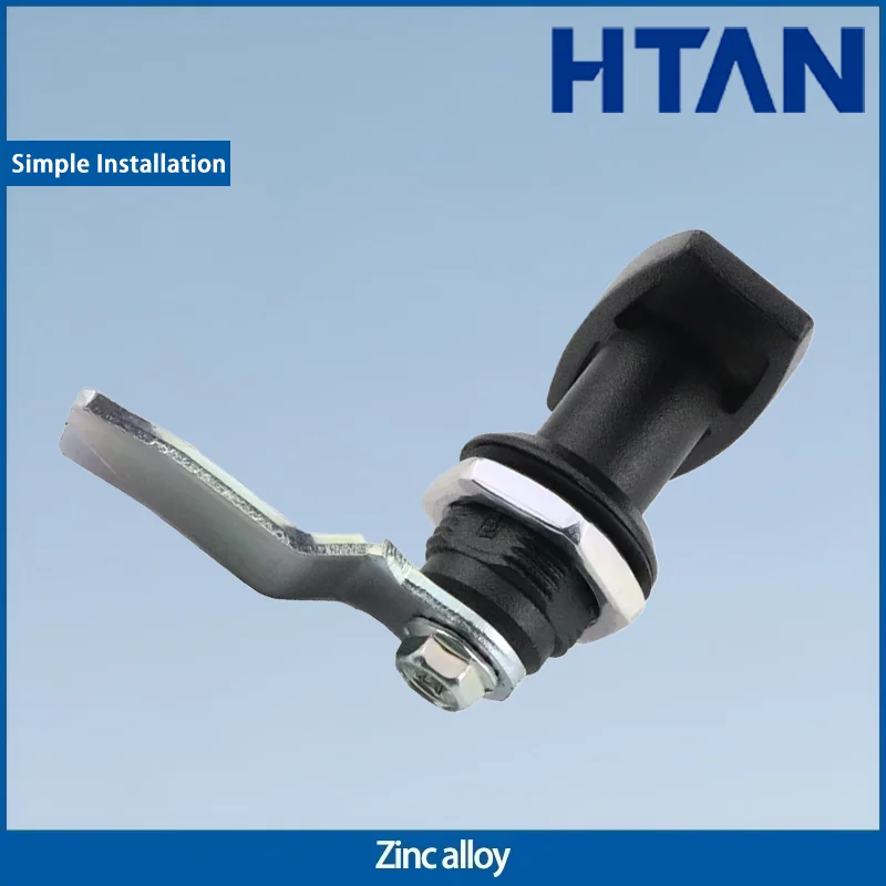 

T-Shaped Tongue Lock With Industrial Electrical Automation Mechanical Rotating Handle Door Lock Zinc Alloy