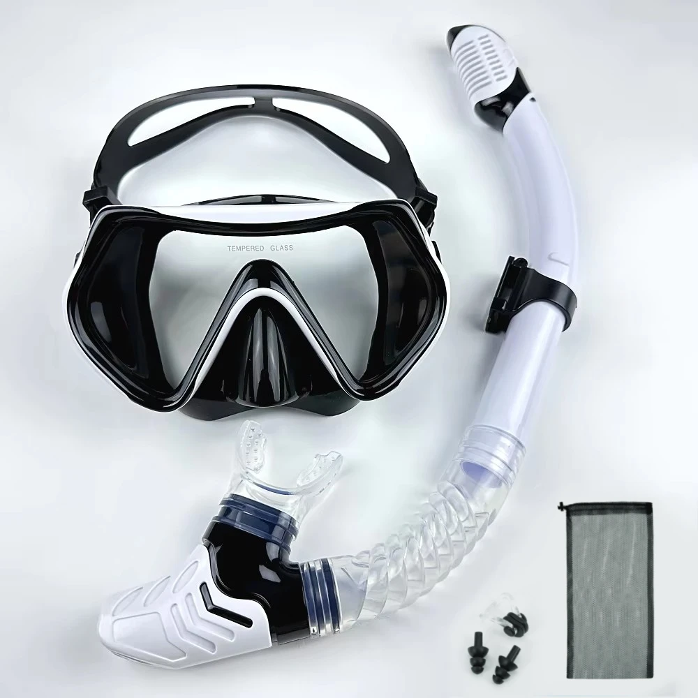 

Swim Snorkel Mask | Tempered Glass Lens & Quick Release Buckle | Ocean Sports Gear