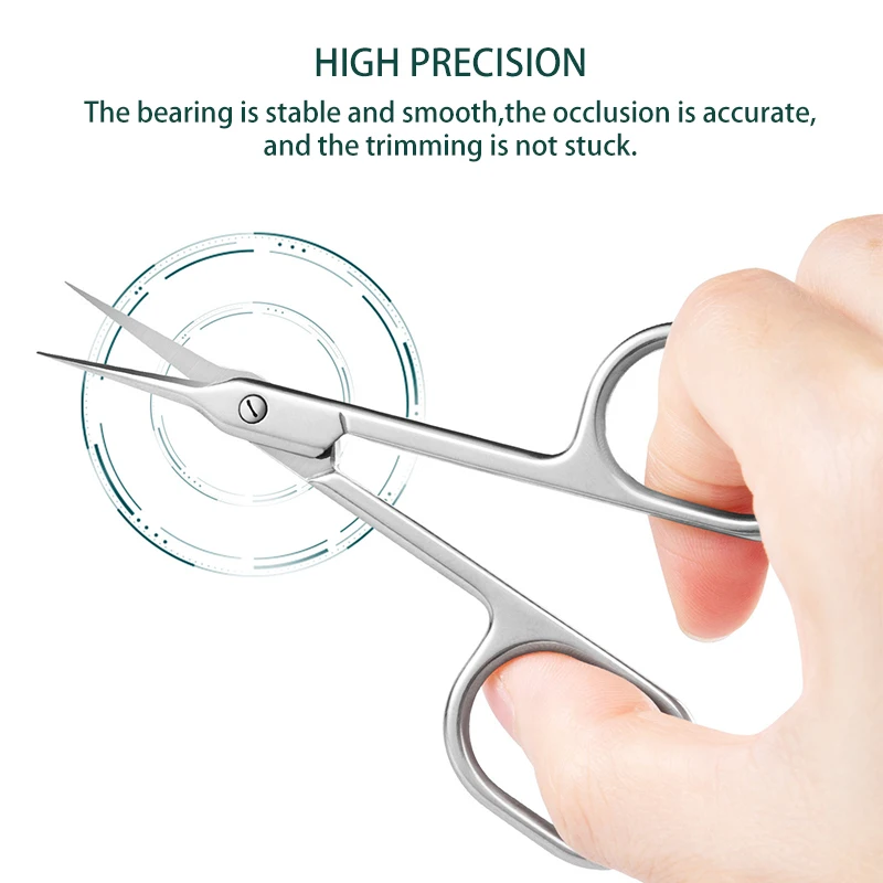 Professional Cuticle Scissors Nail Cuticle Clippers Trimmer Dead Skin Remover Nail Care Tools Stainless Steel Cuticule Cutter