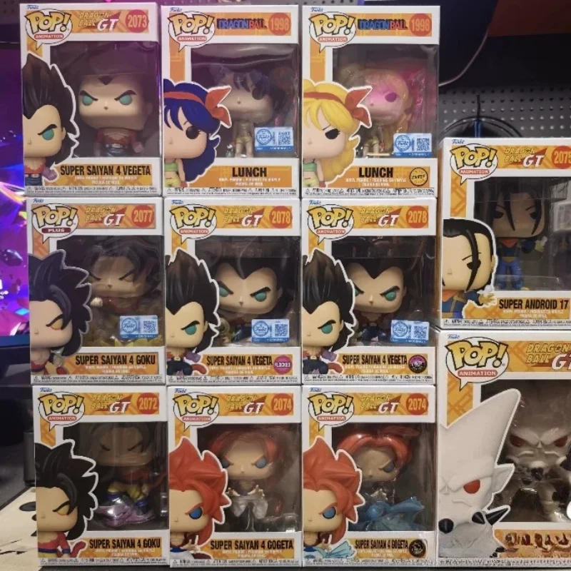 

Фанко ПОП! Коллекционная виниловая фигурка Dragon Ball Super Saiyan 4, Goku Vegeta Gogeta, официальная модель аниме, игрушки для детей и взрослых