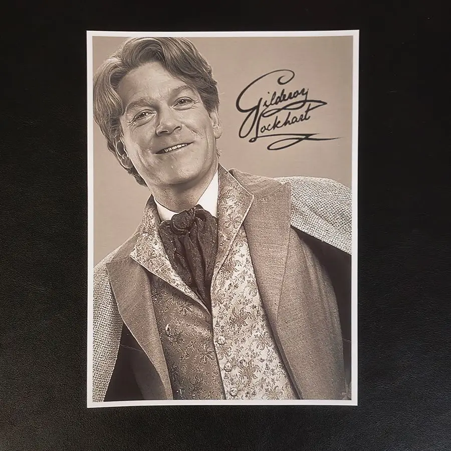 Anime Magic Boy Zubehörartikel Gilderoy Lockhart Signiertes Foto Materialien Fansammlung Cosplay Requisiten Geschenke