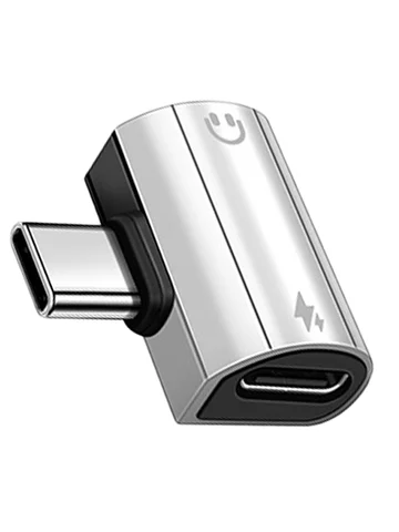 USB Tip C - 3.5mm Kulaklık ve Şarj Adaptörü 30 W Hızlı Şarj Splitter Aux Ses Jakı Ile Samsung Galaxy S24 23 Ultra