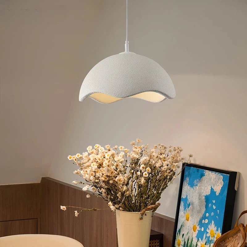 Modern Wabi Sabi Chandelier Creative Plum Blossom Bowl Restaurant Ceiling Pendant Light Bar Island Table Bedroom Lamp Hanging