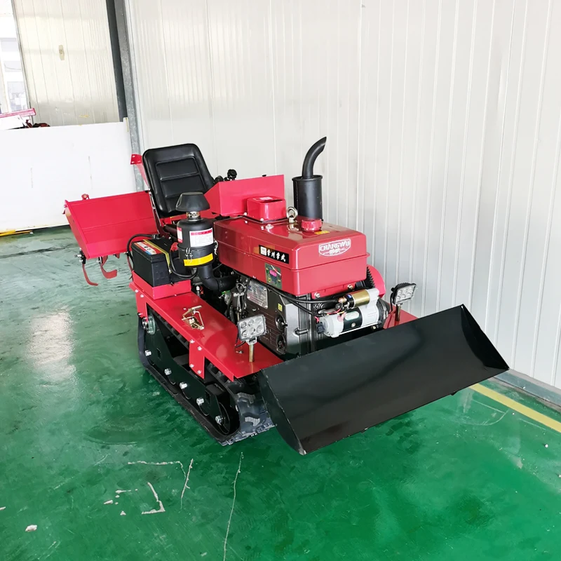 

Индивидуальная настраиваемая полноприводная роторная фреза-гусеничный трактор, малогабаритная сельскохозяйственная машина для обработки садов и сельскохозяйственных угодий