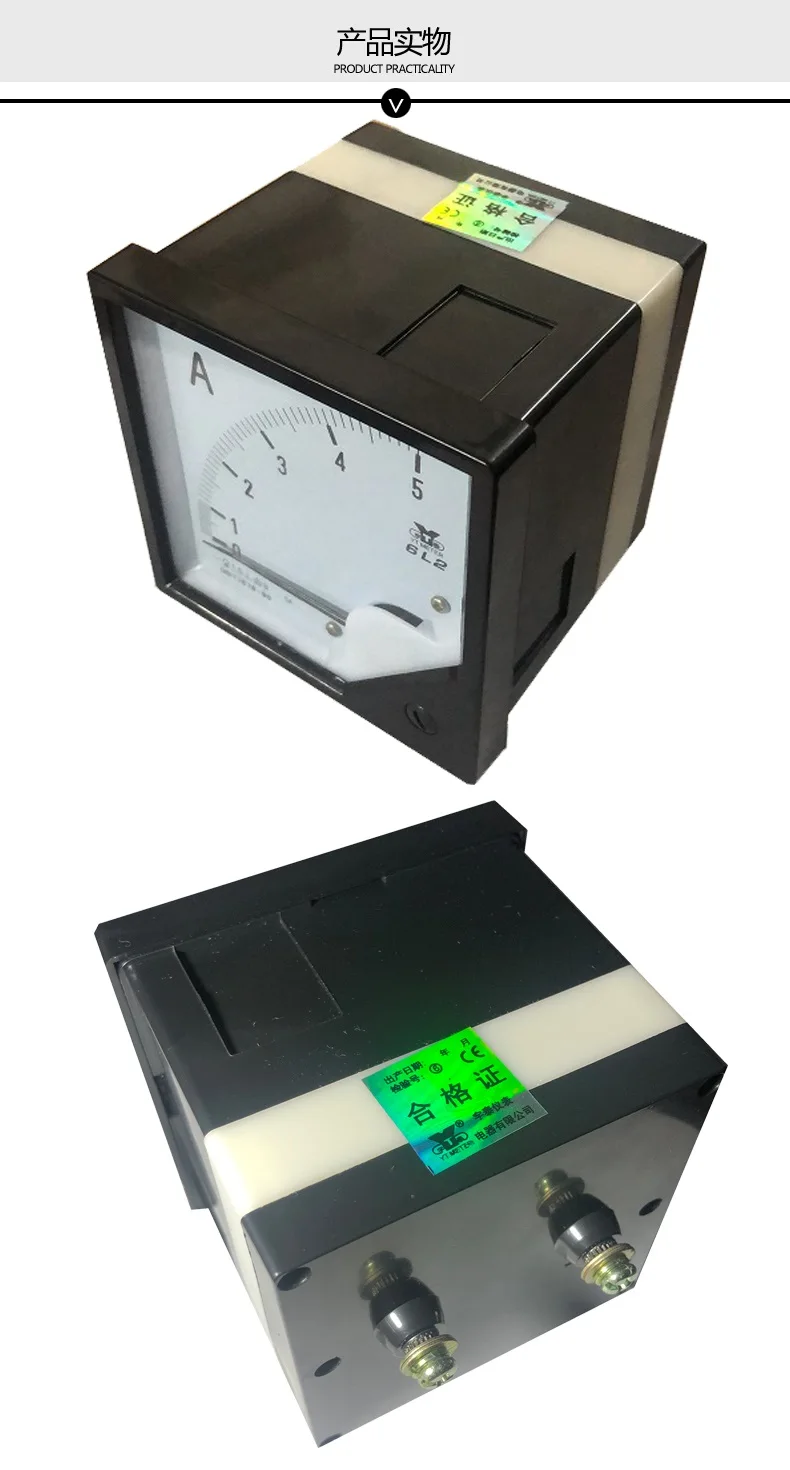 Aangepaste 6c2 450V/4-20mA Input Analoge Voltmeter Inverter Instrument Pointer 6L2 Ac