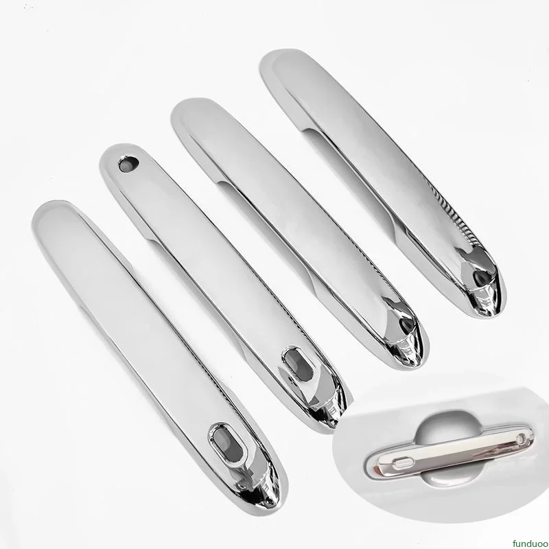 For Toyota Land Cruiser Prado LC250 2024 2025 2026 2027 Chrome Car Door Handle Cover Trim Sticker Styling Accessories