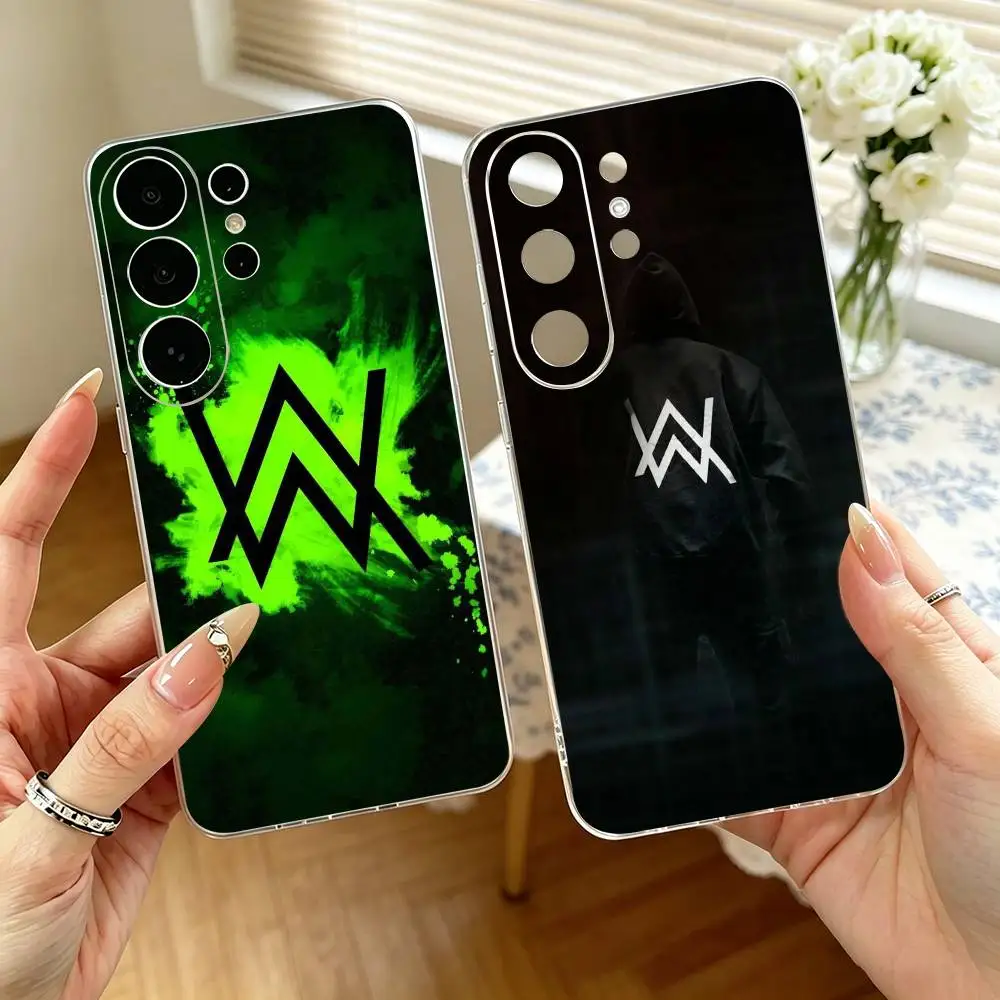 alan walker gift  Phone Case For Samsung S25,S24,S21,S22,S23,S30,Ultra,S20,Plus,Fe Transparent Cover