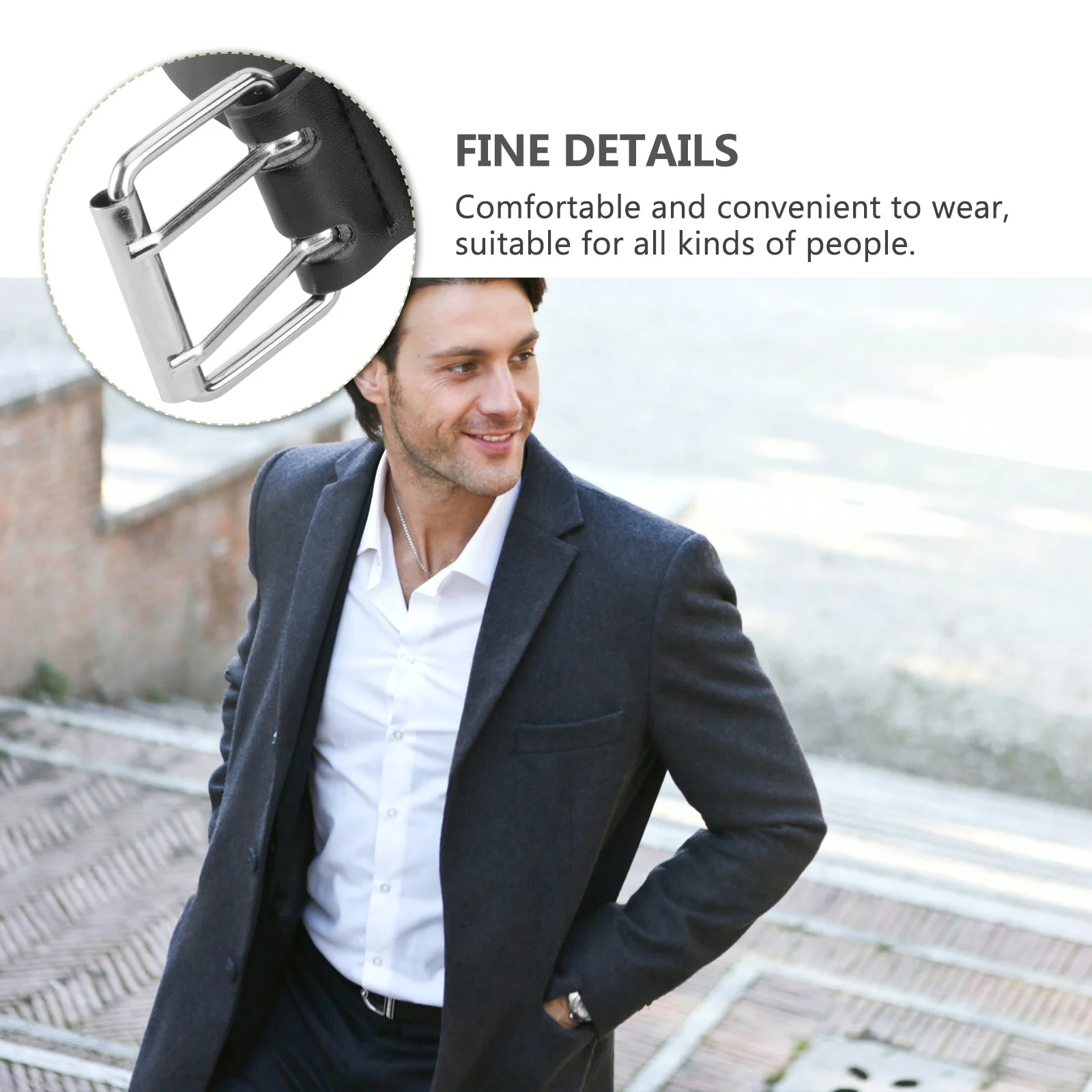 

Women Double Breasted Gear Belt Stylish Artificial Waist Accessory Fashionable Jeans Dress Gift Choice Versatile