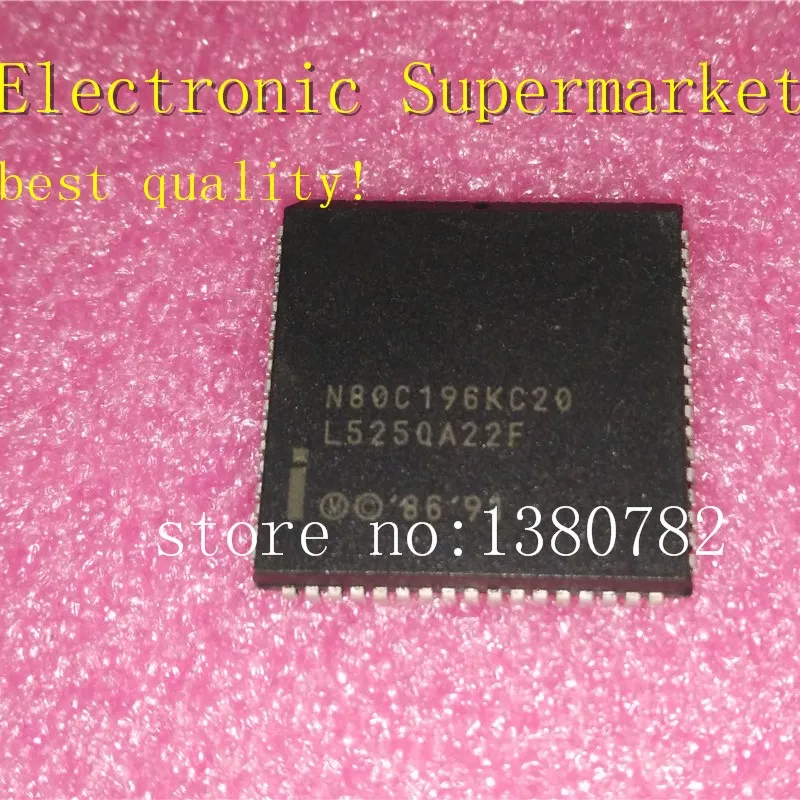 

Free Shipping 10pcs/lots N80C196KC20 N80C196 PLCC-68 New original IC In stock!