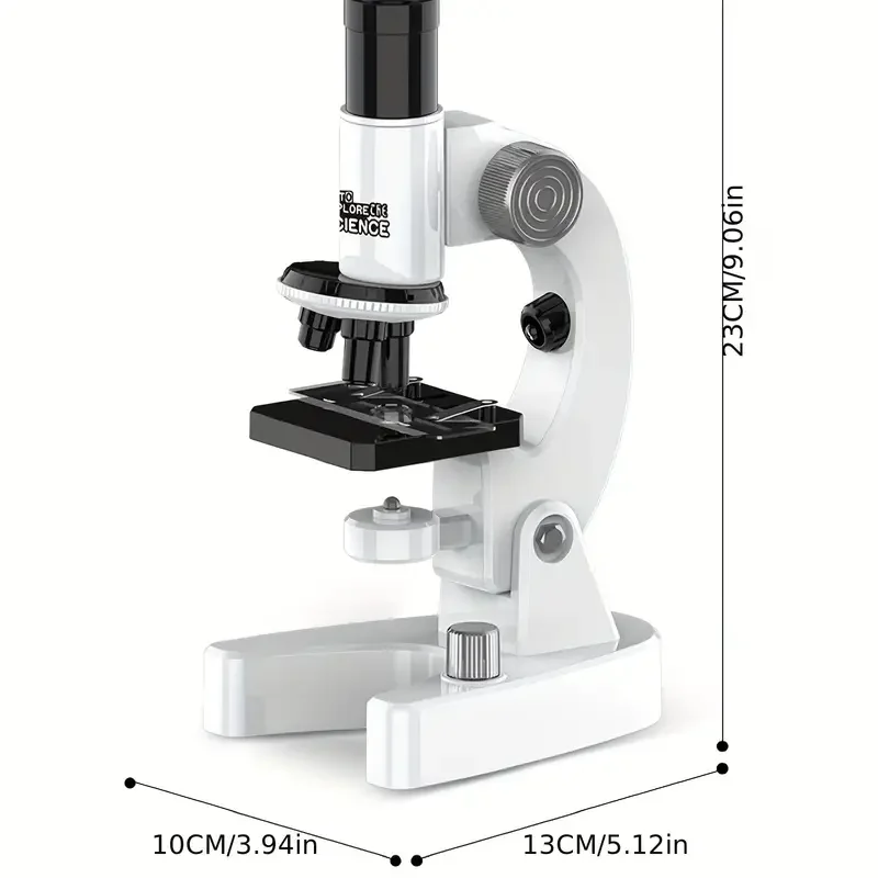 4800x HD Childrens Microscope - Interactive Learning Optical Toy - Desktop Observation Station for Exciting Science Experiments