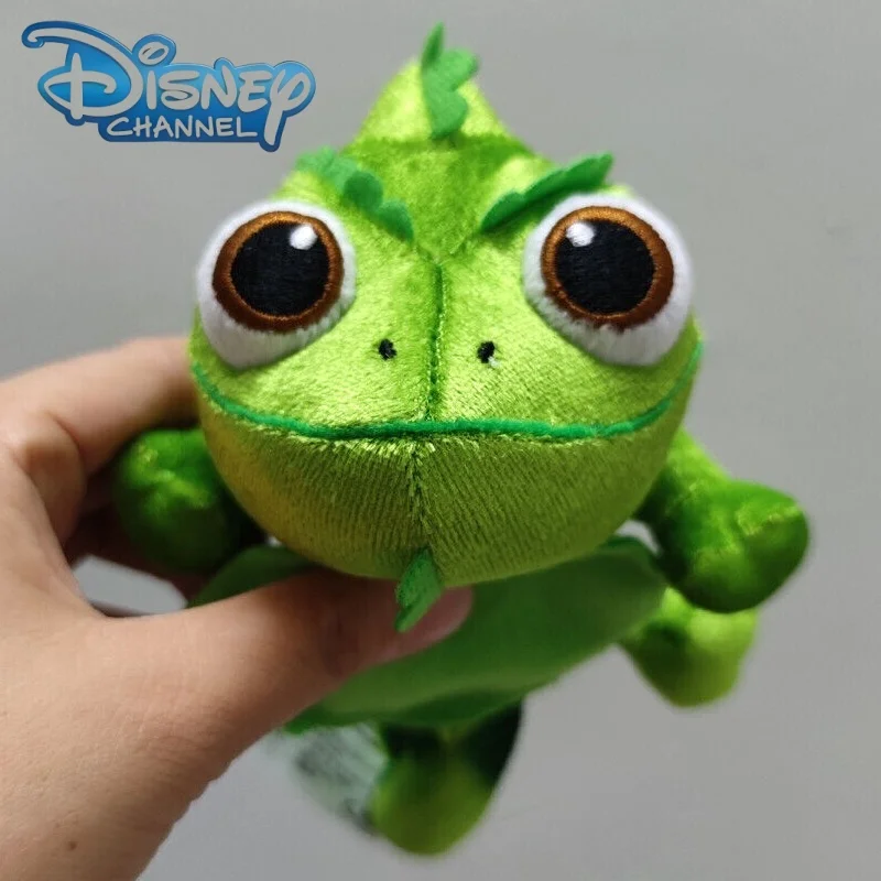 Hot 15cm Disney Tangled Rapunzel Pascal The Chameleon Toys Anime Cosplay Kawaii Pascal Plush Doll Kids Magnetic Birthday Gift