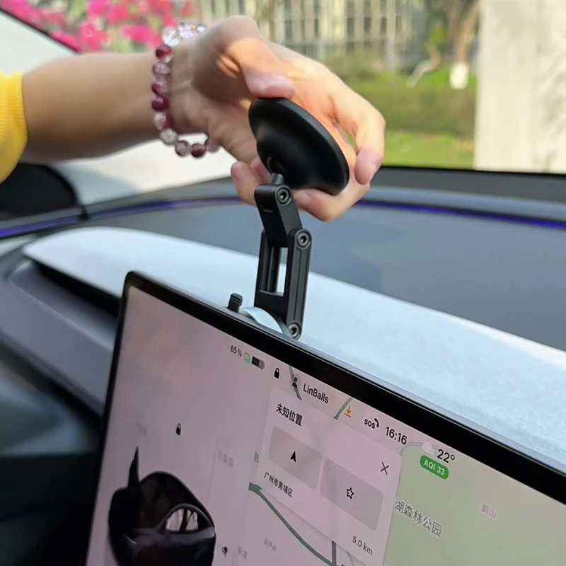 

Magnetic Car Phone Holder Foldable Extendable Bracket with Suction Cup Universal 360 Rotation Hands Free Navigation Stand 2025