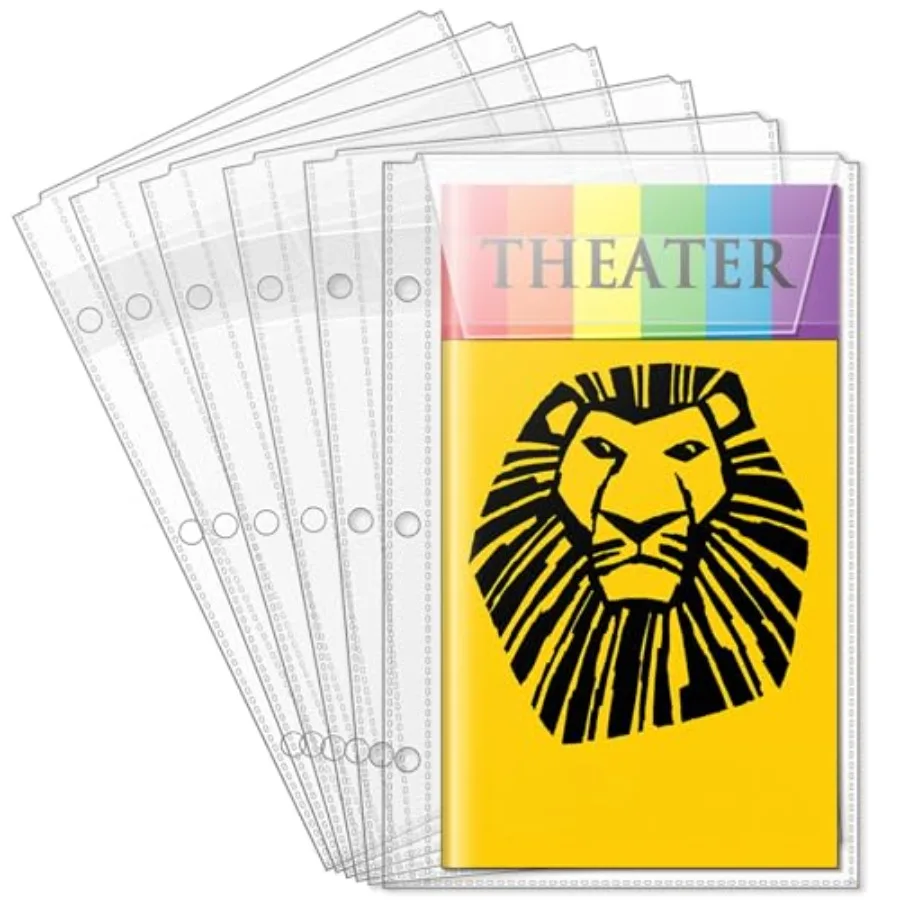 

Защитные приспособления для программистов бродвей и театральных програм, подходящие для программистов 5,5 x 8,5 от середины 1980-х годов до современного переплета