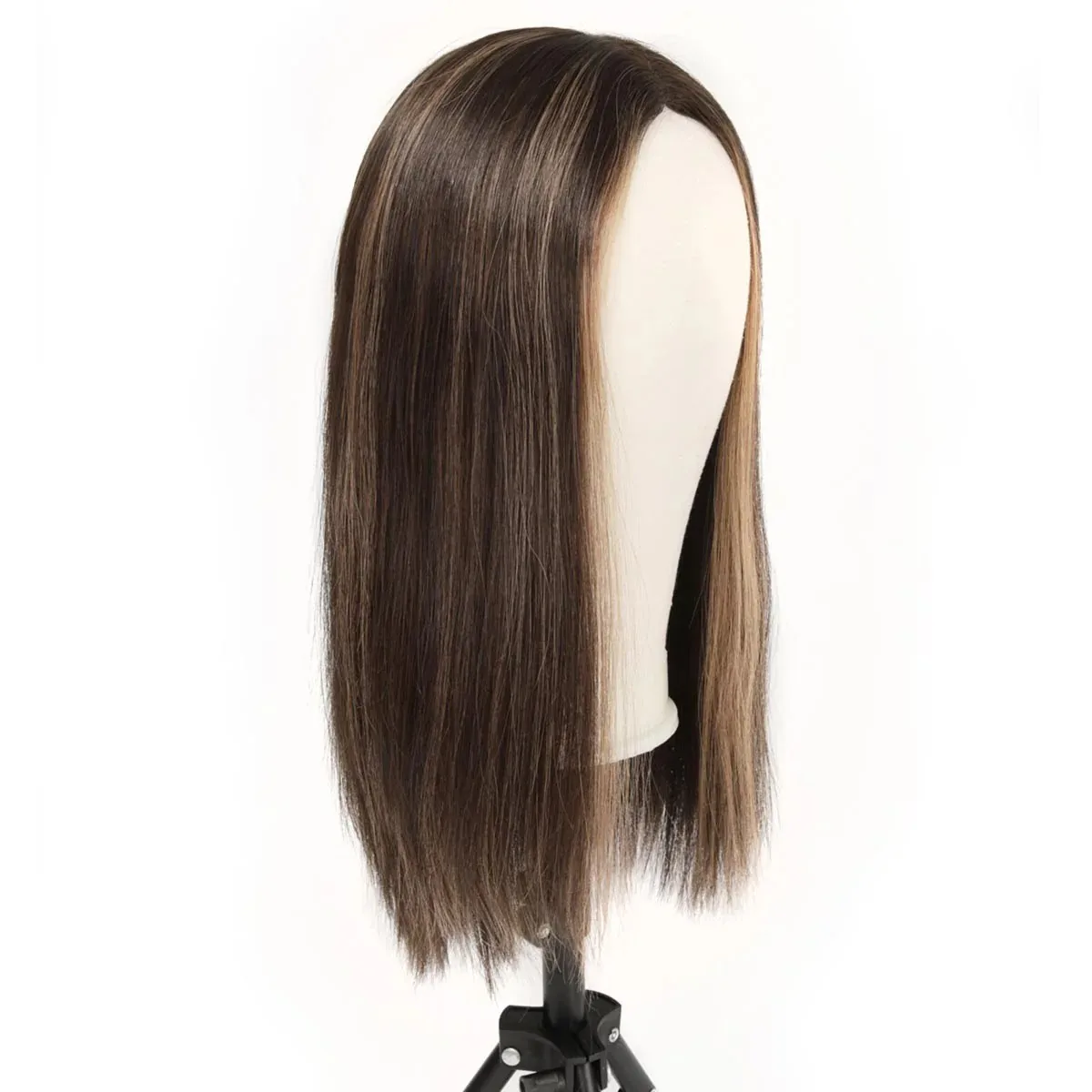 TUW28 7 ''x 8'' أحادية توبر الشعر القبعات العالية 14 "16" الشعر الطبيعي توبر الشعر الاصطناعي امرأة الصينية بشرة ريمي الشعر البشري #1