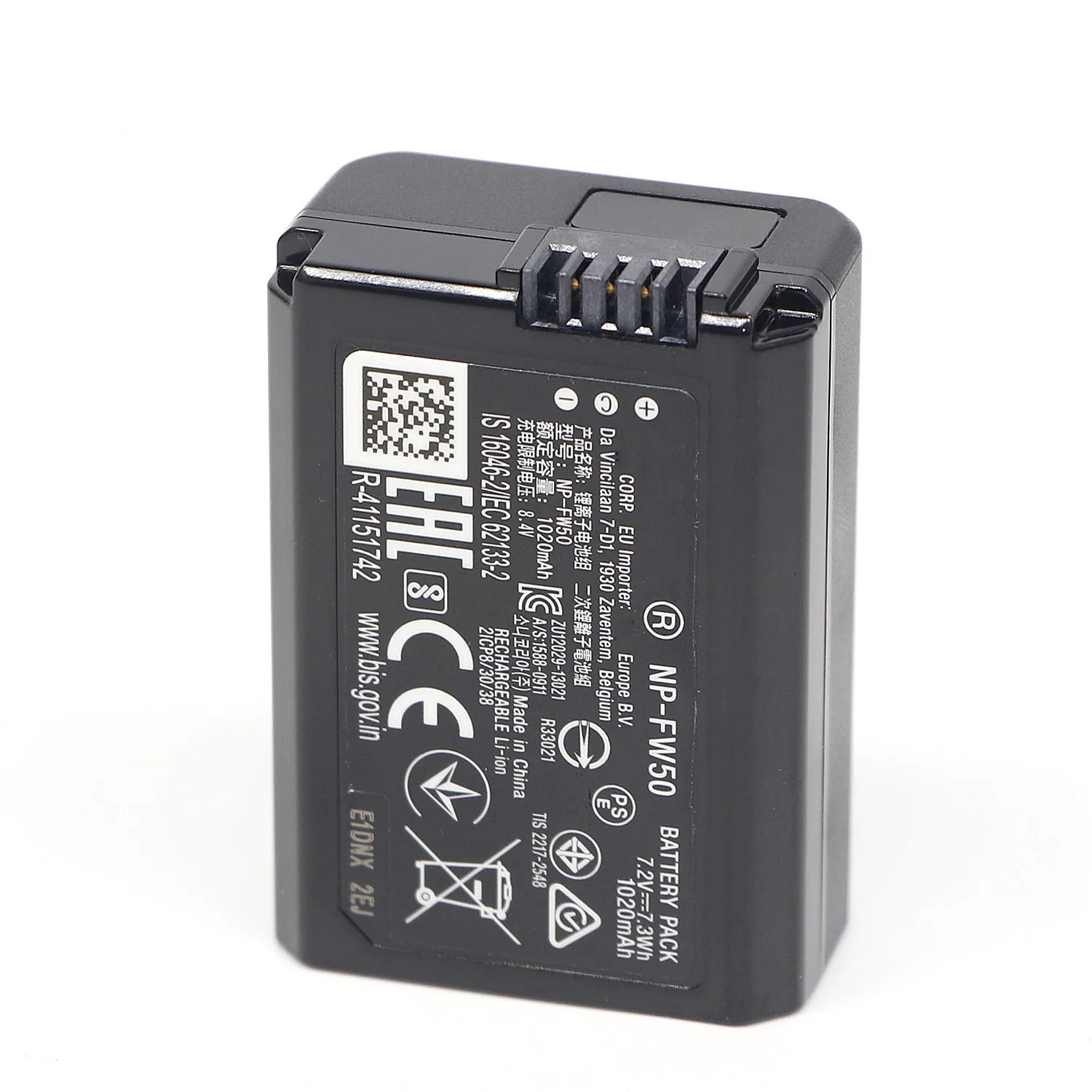 Original NP-FW50 NPFW50 Battery BC-VW1 Charger For SONY NEX-7 NEX-5R NEX-F3 NEX-3D Alpha a6500 a6300 A7M2 A7R II 1080mAh Camere