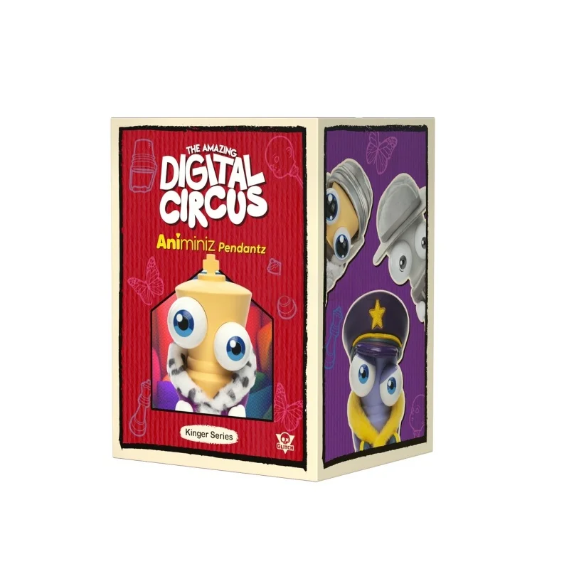 Genuine GLITCH The Amazing Digital Animiniz Series Collection Blind Box Pomni Jax Ragatha Gangle Doll Toy Girl's Birthday Gift image 3