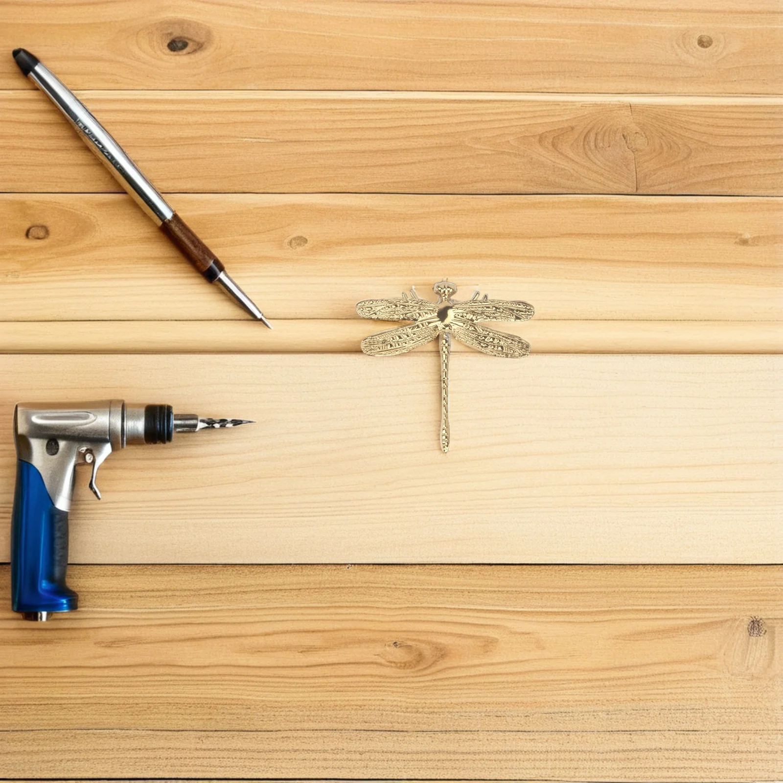 

1Pcs Golden Copper Nordic Shape Cabinet Handle Decorative Pull for Wardrobe Drawer Furniture Single-Hole Knob