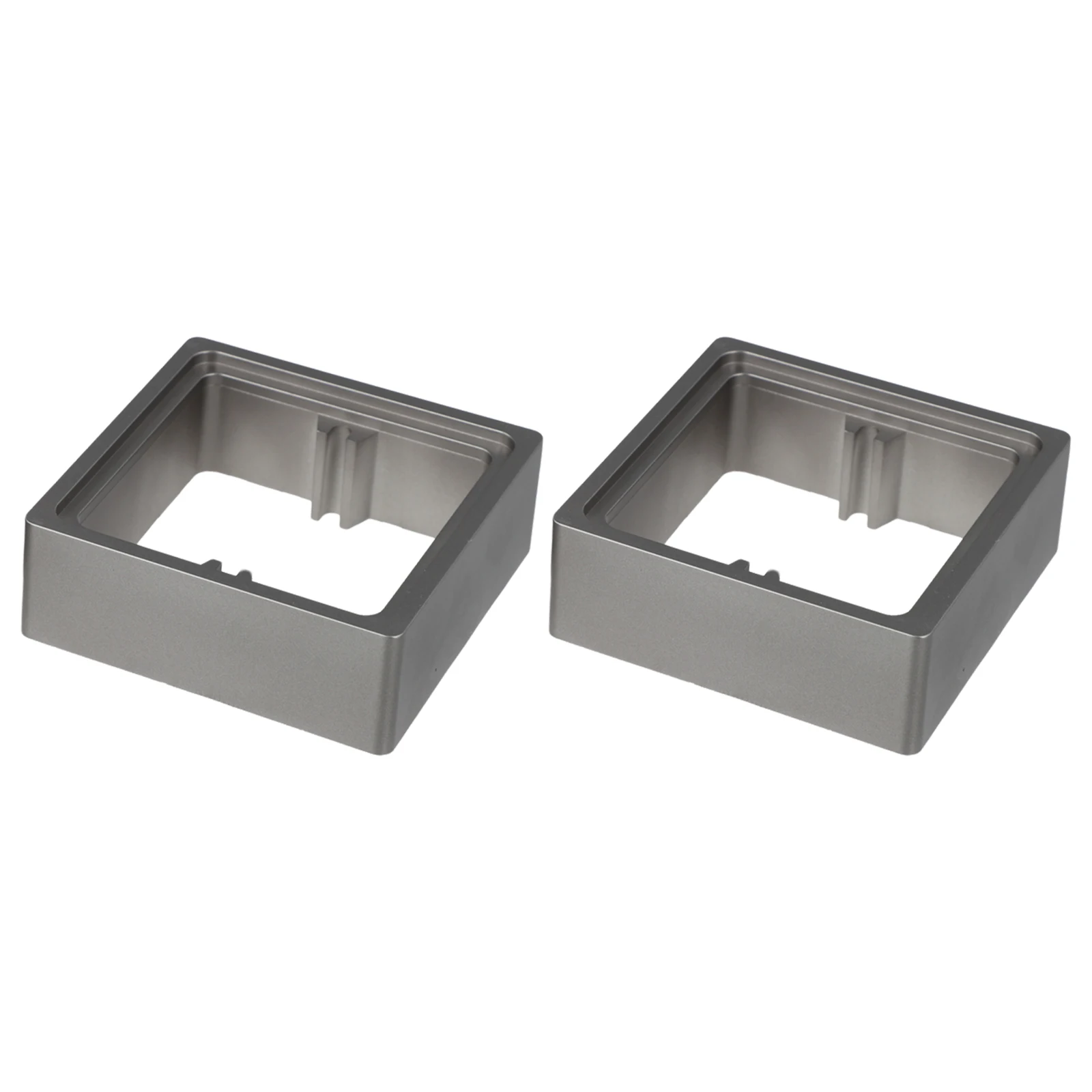 2 قطعة 30 مللي متر مربع فاصل مقبس واحد فاصل 1 عصابة إطار غطاء ألواح مع المسمار 2025 رائجة البيع العلامة التجارية. جودة جديدة وعالية #2