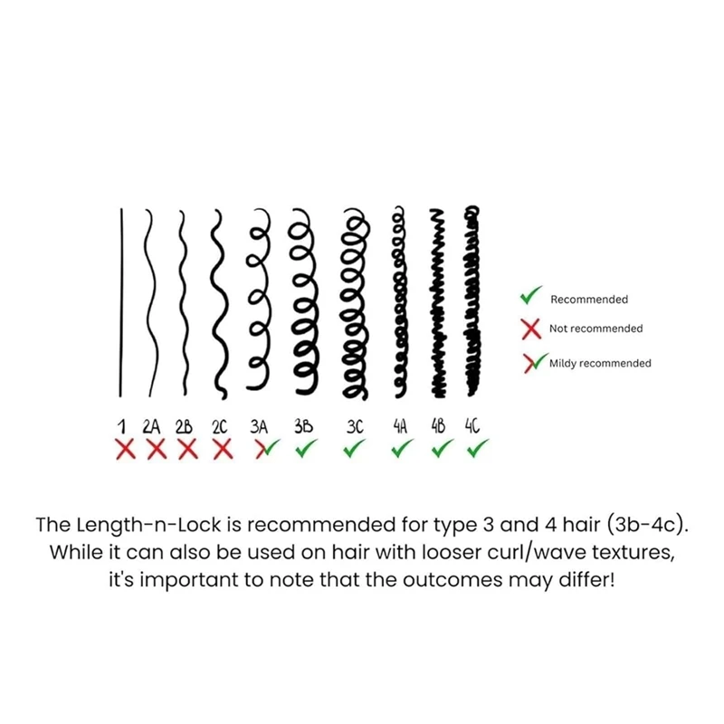 طول ن قفل الشعر ، حلقة الشباك ، التفاف شبكة ، منع الانكماش ، دائم ، 4 من ، نقالة ، 7 "، 13"
