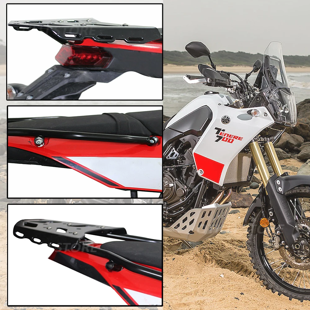 NEW Motorcycle Parts Top Case Rear Rack Carrier For Yamaha Tenere 700 Tenere700 T7 2020 2019 Rear Luggage Rack