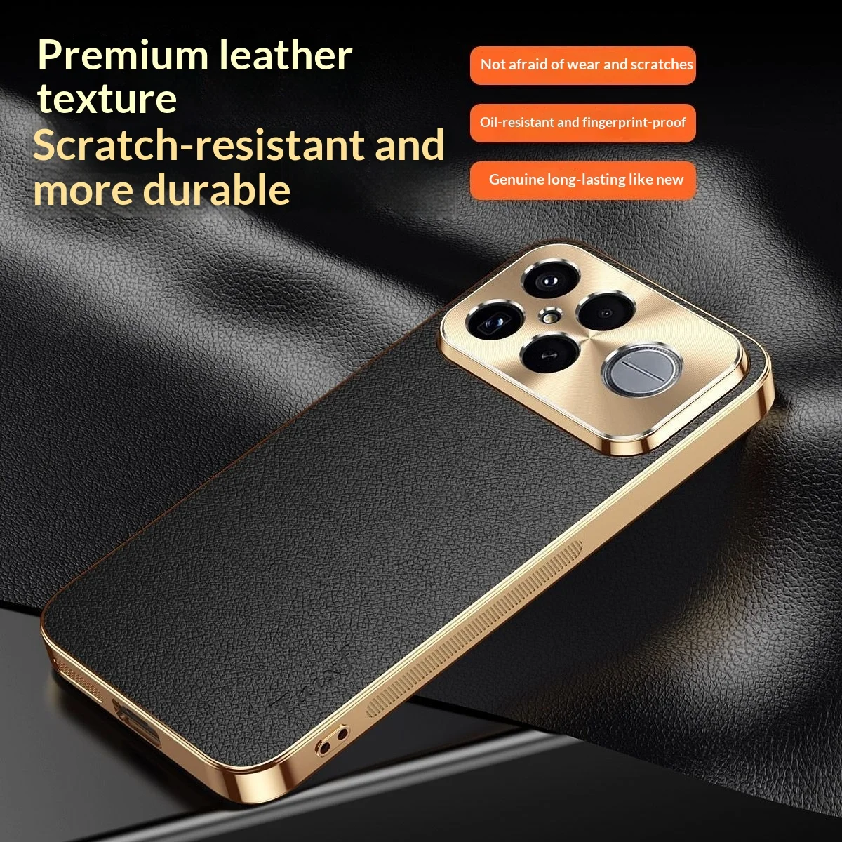 Für XiaoMi POCO F8 Ultra F8 Pro Fall Luxus Galvani Lychee Textur Matt PC Abdeckung Für POCO F8 Ultra Stoßfest Funda – Detail 1