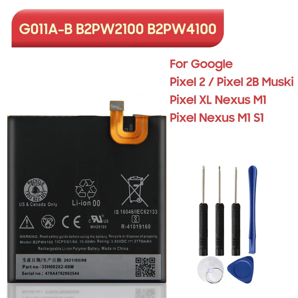 

НОВЫЙ сменный аккумулятор для телефона G011A-B B2PW2100 B2PW4100 для HTC Google Pixel 2 2B Muski Pixel XL Nexus M1 Pixel Nexu M1 S1