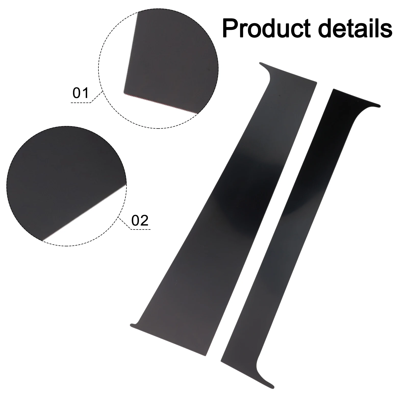 

Car Enhancement Door Trim Car Accessories Protector As Picture Shows 2008-2021 Model Compatibility Easy Installation