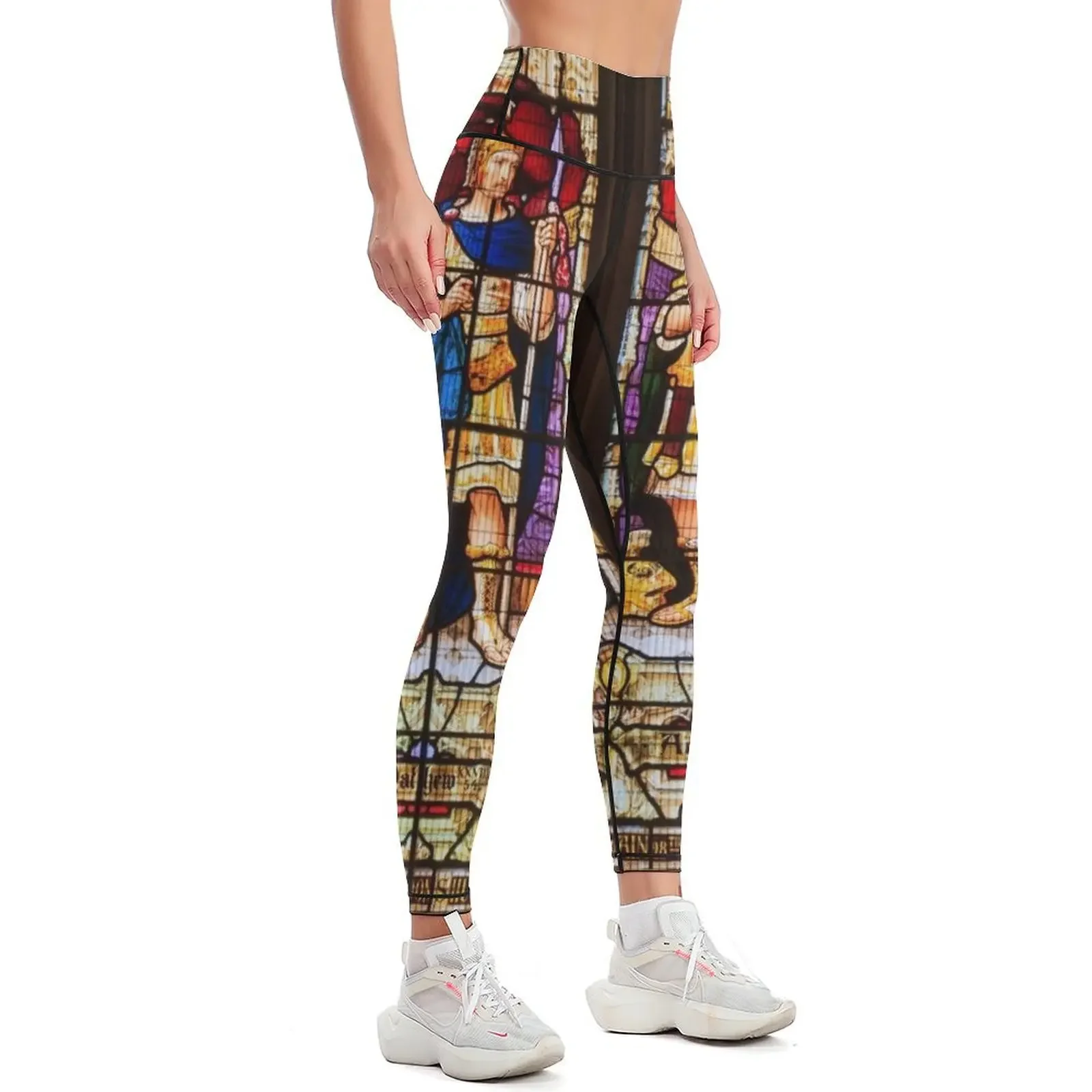 Stained Glass Window Leggings sports for legging gym Womens Leggings