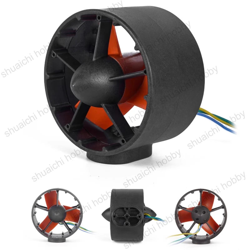 Propulsor subacuático ROV de 12-24V, 400W, hélice CCW/CW, Motor sin escobillas, empuje de 7KG para Robot submarino, barco de cebo RC