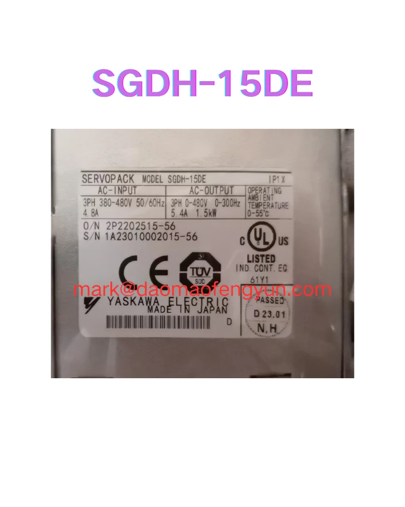 

SGDH-15DE New Servo Drive, SGDH-15DE