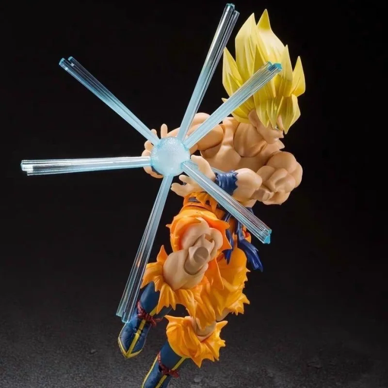 Anime Dragon Ball Z Goku Figure Shf Super Saiyan Battle Damage Figures Pvc Ko Model S.H.Figuarts Action Figure Toy Festival Gift