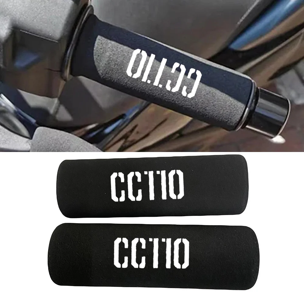 

For CC110 Sponge Grip Motorcycle Handlebar Grips Anti Vibration for CC110 Accessories