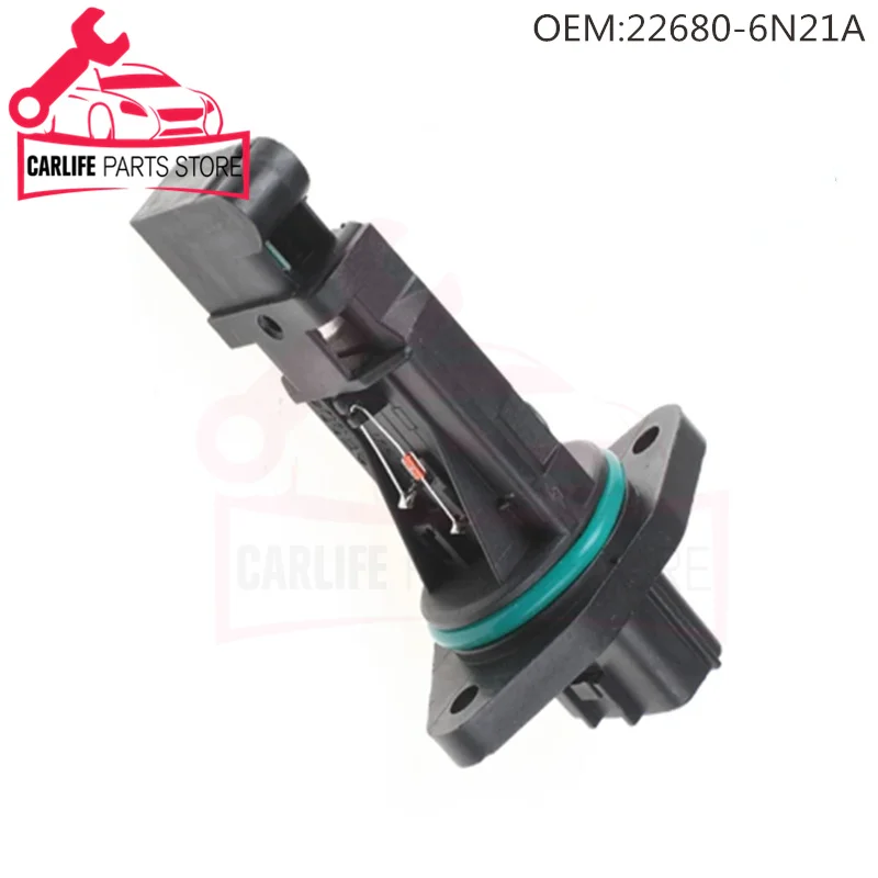 22680-6N21A MAF Mass Air Flow Sensor Meter for NISSAN Almera Primera 22680-6N210 0280218096 0280218097 0280218025 22680-7J500