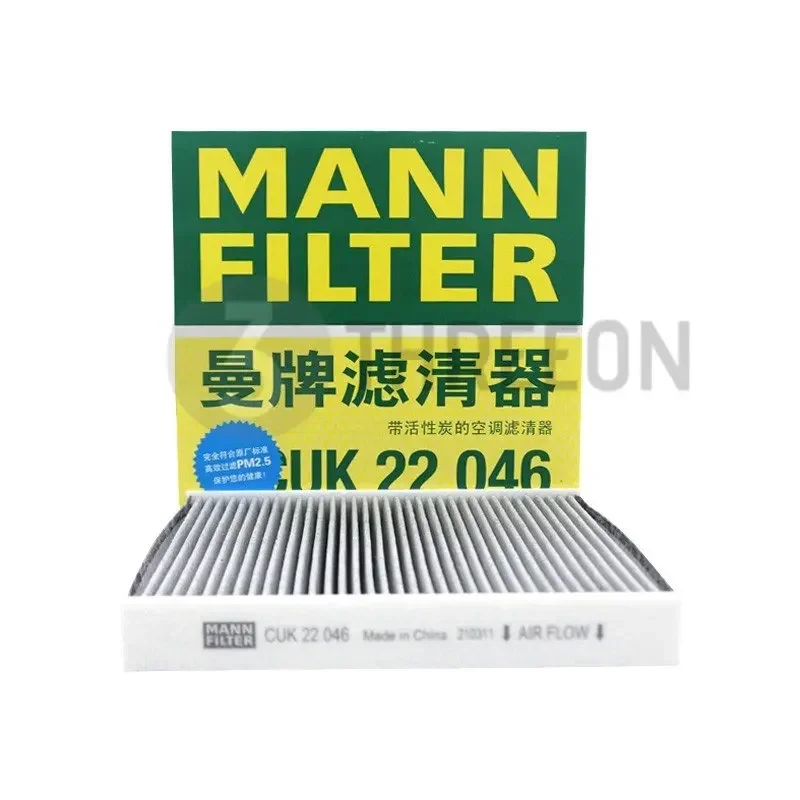 

MANN FILTER CUK22046 Cabin Filter For GEELY ICON Emgrand GL GS BinYue Coolray 1.0T 1.4T 1.5T MHEV PHEV 8022020800 8891352016