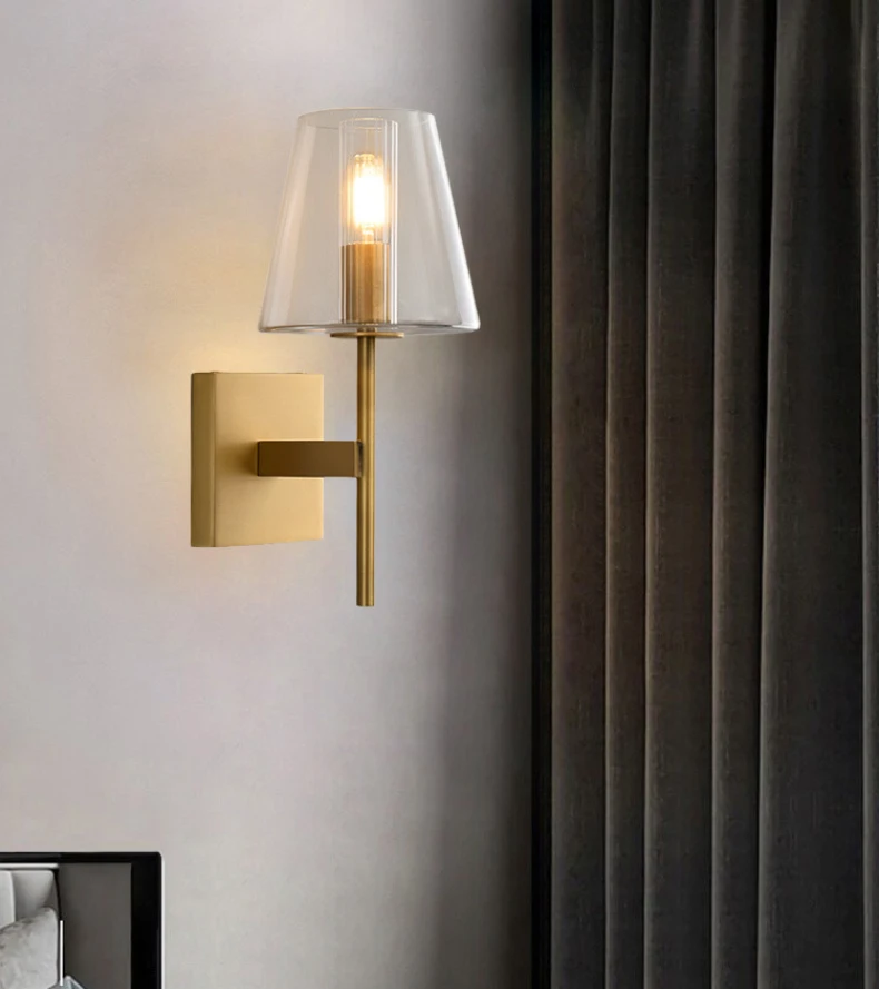 American Retro Minimalist Pure Wall Lamps