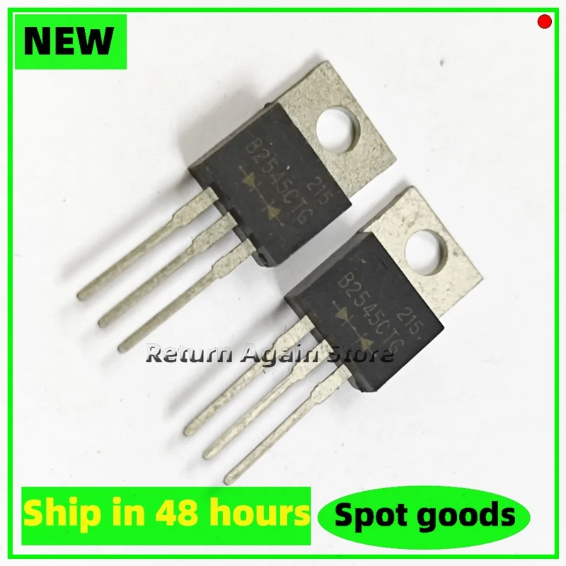 10PCS/LOT MBR2545CT B2545CTB B2545 TO-220