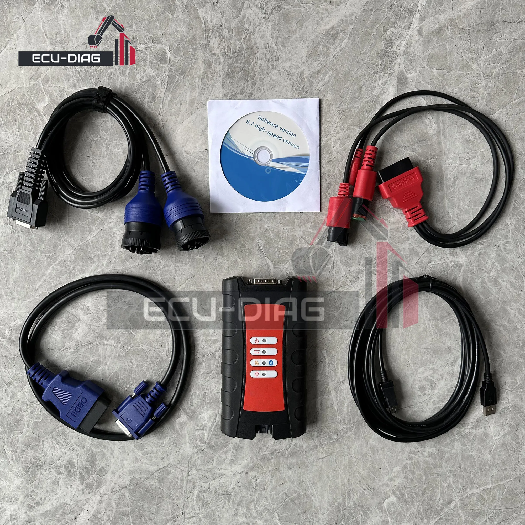 

Комплект адаптеров Inline 7 Data Link, WIFI Insite 9,0, программное обеспечение для Cummins 5572620 529989, диагностические инструменты для обслуживания двигателя грузовика