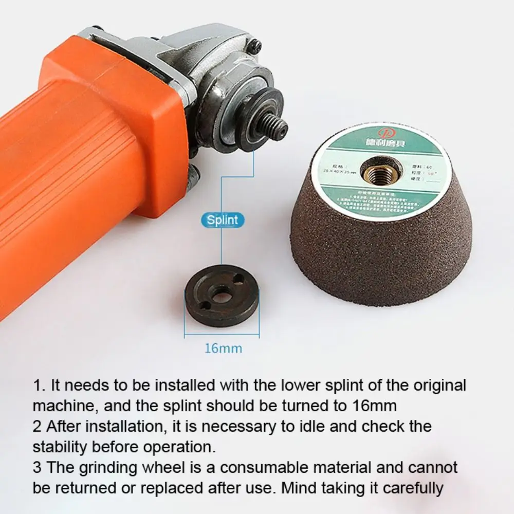 

Tool Tile Trimming Angle Grinder Cup Type Emery Sanding Disc Stone Grinding Head Diamond Polishing Wheel