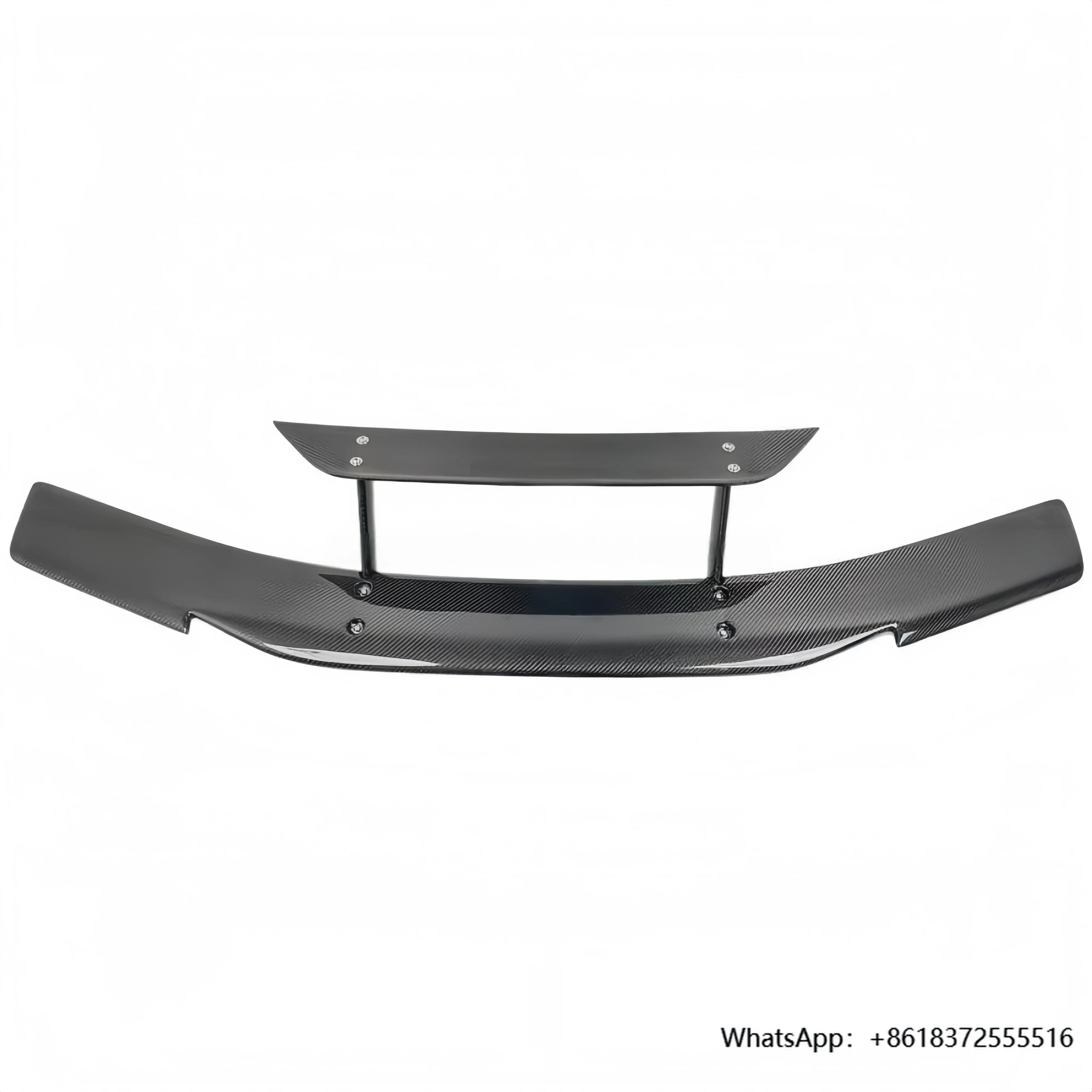 

High Quality SN Style Dry Carbon Fiber Rear Spoiler for Lamborghini Huracan LP580 LP610 Retrofit Upgrade