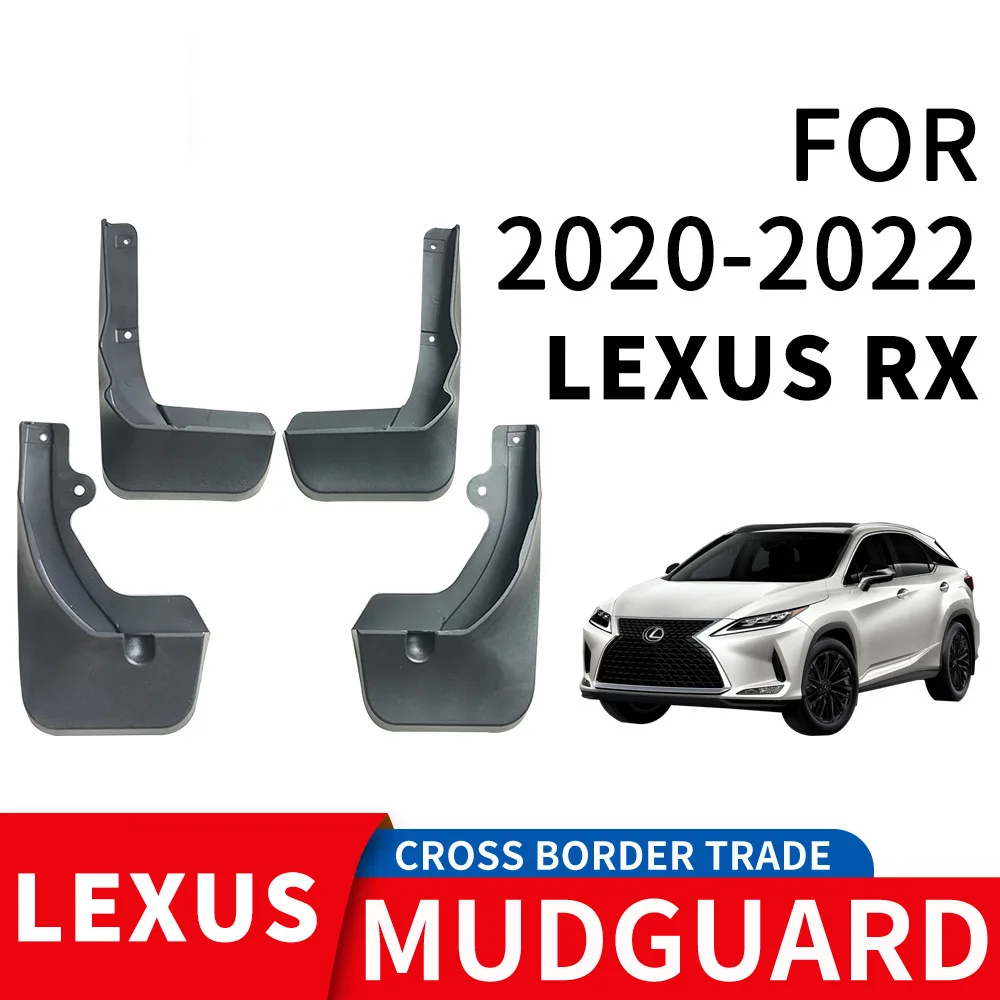 

For 2020-2022 LEXUS RX mudguard Mudflaps Front Rear Flares Splash Guards Cover Car Accessoie