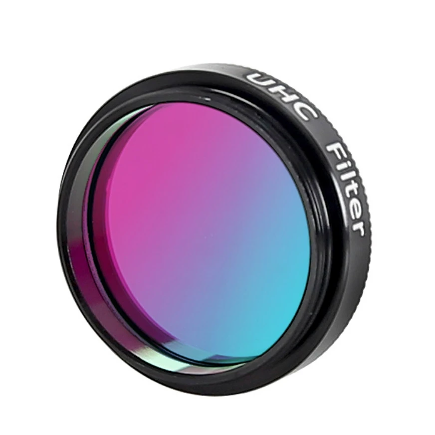 1.25inch UHC Filter Block Urban Light Pollution Ultra High Contrast Lens Astronomical Telescope Deep Space Observe Photography