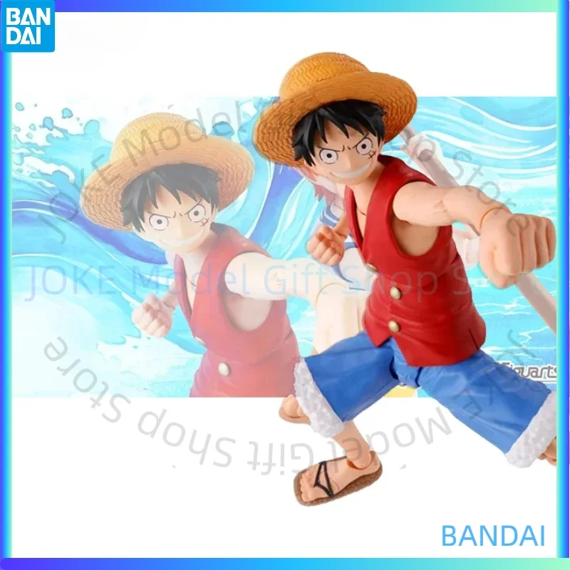 

Original Bandai S.H.Figuarts SHF One Piece Monkey D. Luffy Romance Dawn In Stock Anime Action Collection Figures Model Toys